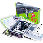 WORKDONE 3.5-inch Hard Drive Caddy 0KG1CH with 2.5-inch Converter 9W8C4