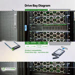 WORKDONE 12-PACK 2.5-inch Hard Drive Caddy 0DXD9H