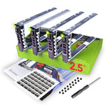 WORKDONE 4-PACK 2.5-inch Hard Drive Caddy 0G176J