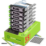 WORKDONE 6-PACK 3.5-inch Hard Drive Caddy KG1CH with 2.5-inch Converter 9W8C4