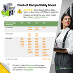 WORKDONE 6-PACK 3.5-inch Hard Drive Caddy WH5D2 /  0Y796F / 0X7K8W with 2.5-inch Converter 9W8C4